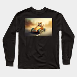 Kitty Motor Race Long Sleeve T-Shirt